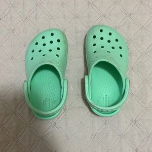 CROCS Kids Light Green Sandals